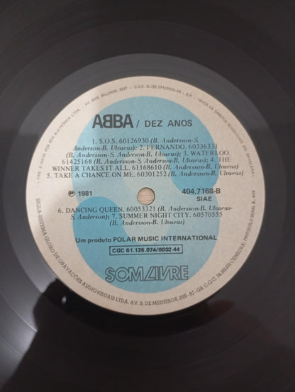 Lp Vinil ABBA Dez Anos