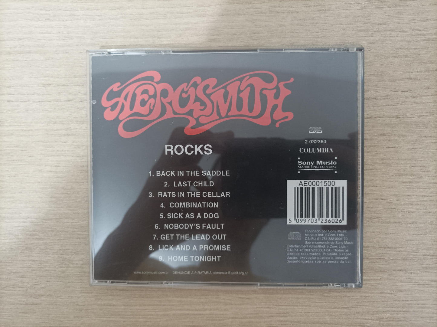 CD Aerosmith Rocks