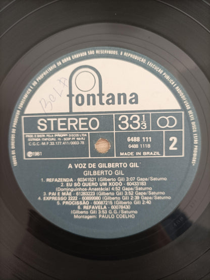 Lp Vinil Gilberto Gil A Voz de