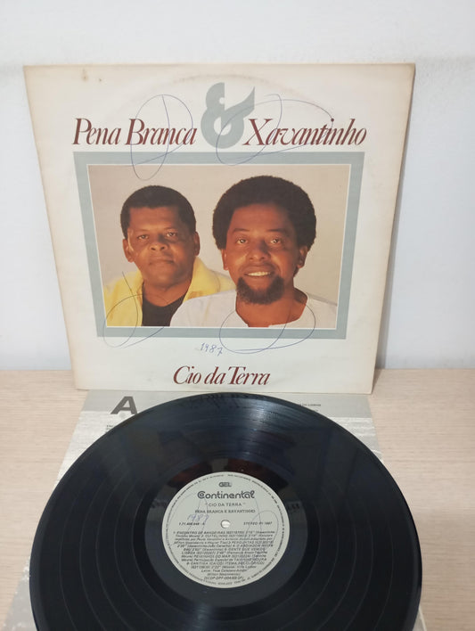Lp Vinil Pena Branca & Xavantinho Cio Da Terra Com Encarte