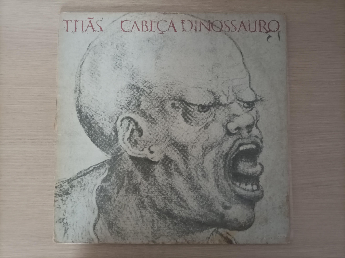 Disco Vinil Cabeça Dinossauro Titãs Capa Dupla A