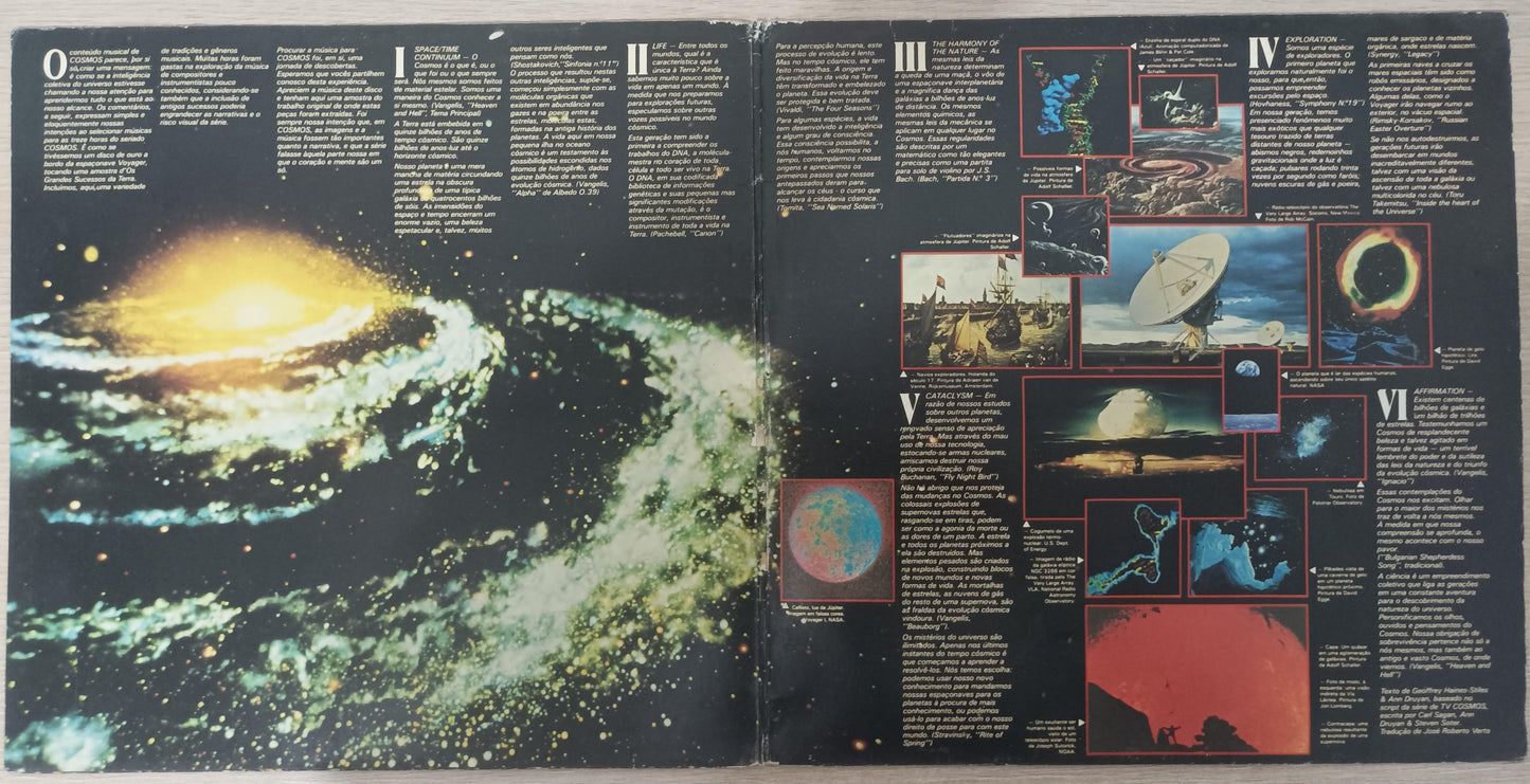 Lp Vinil A Música de Cosmos Capa Dupla