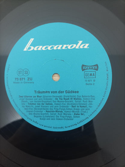 Lp Vinil Träumen Von Der Südsee Importado