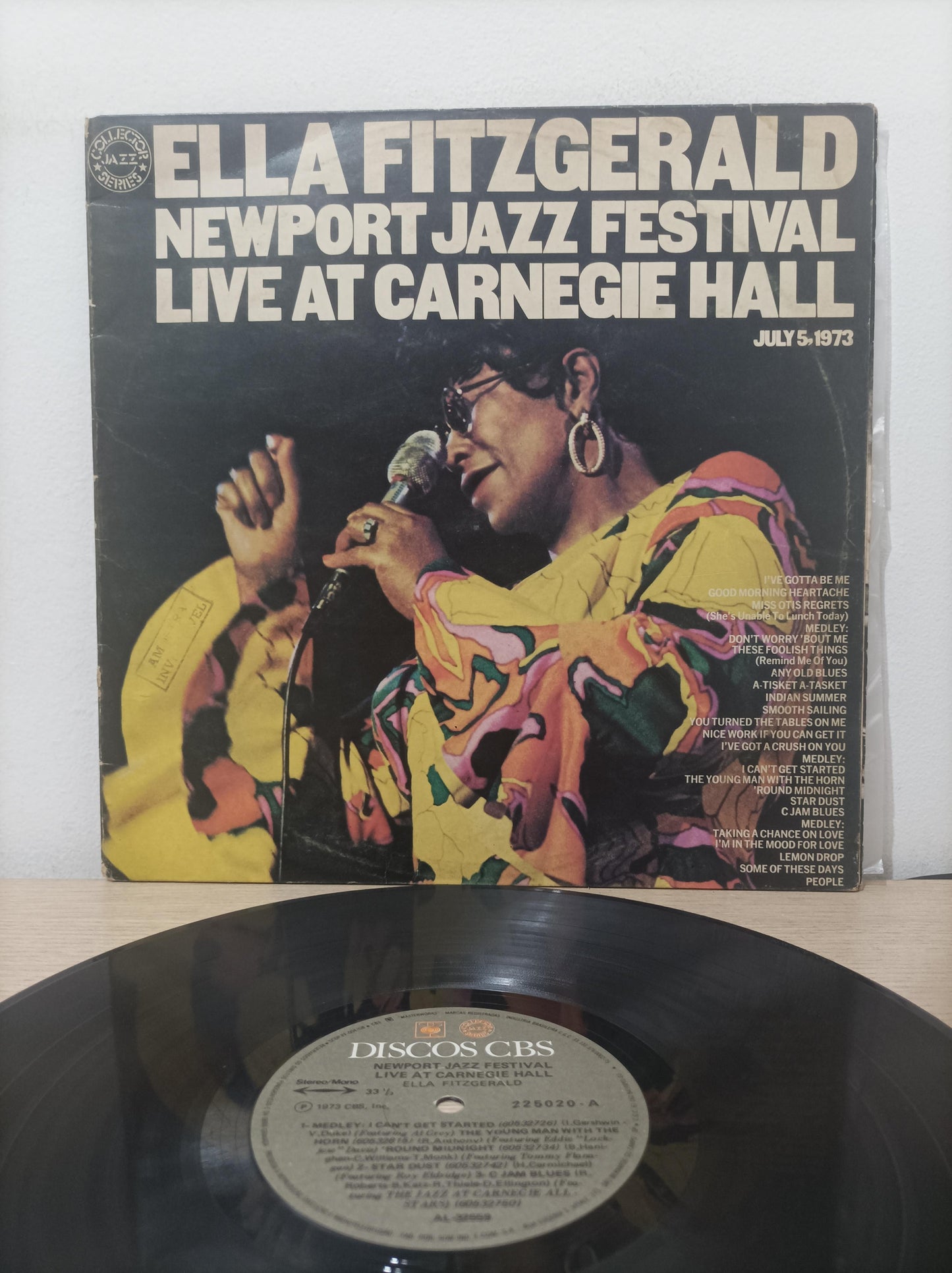 Lp Vinil Ella Fitzgerald Newport Jazz Festival Carnegie Hall