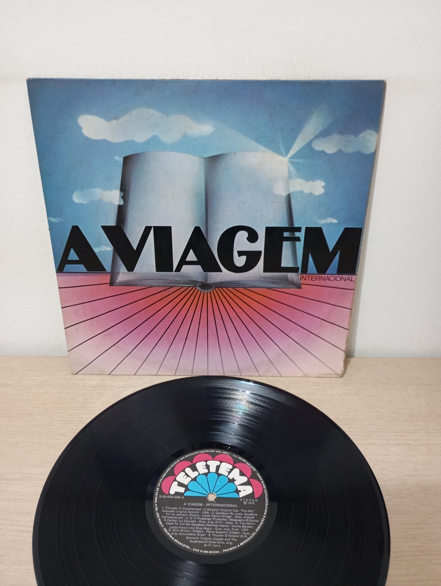 Lp Vinil A Viagem Trilha Internacional