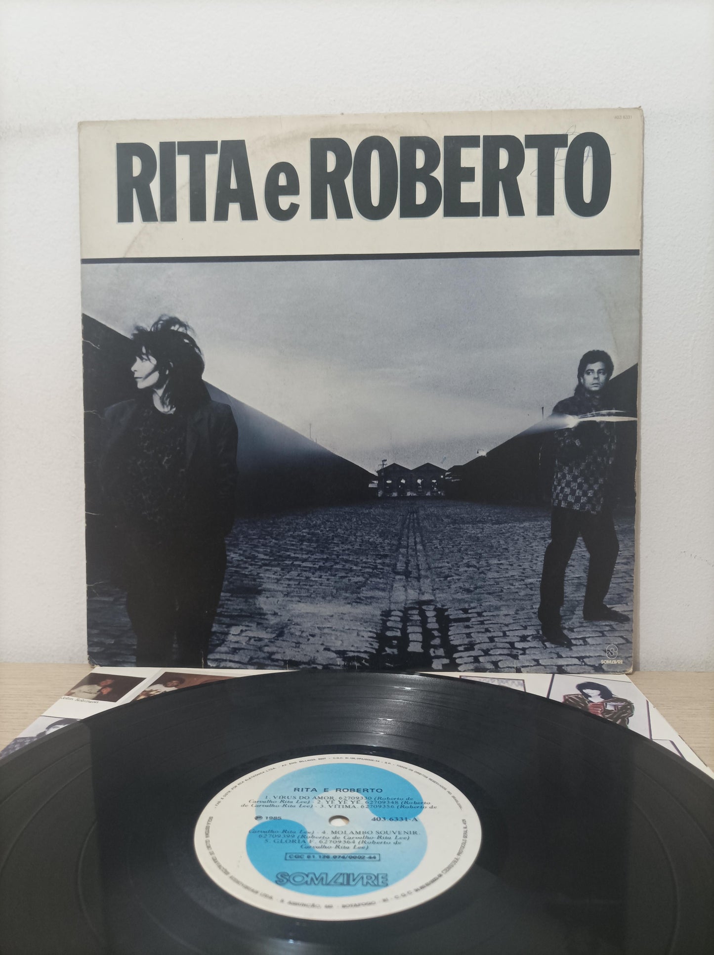 Lp Vinil Rita Lee & Roberto 1985 Com Encarte