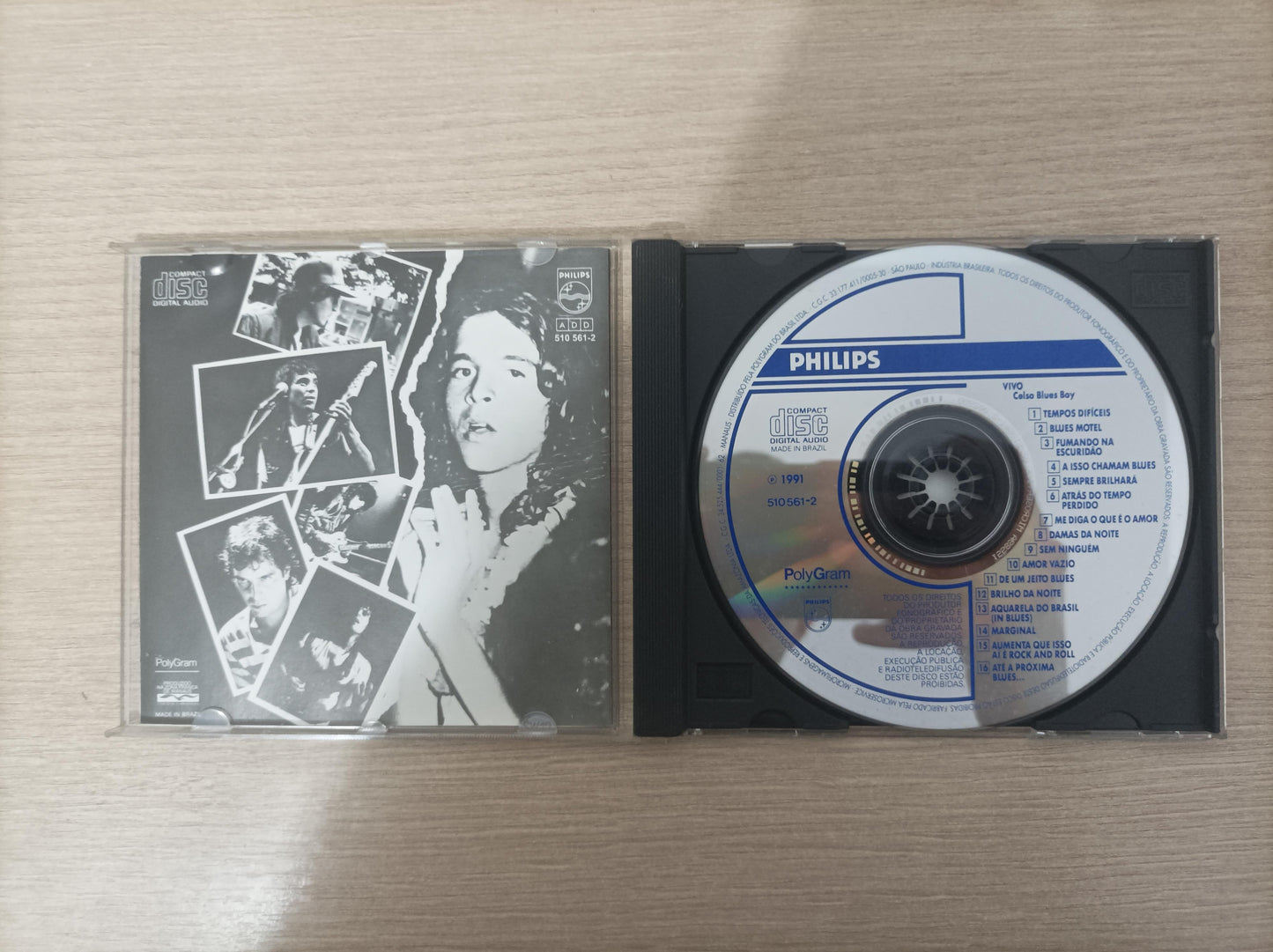 CD Celso Blues Boy Vivo