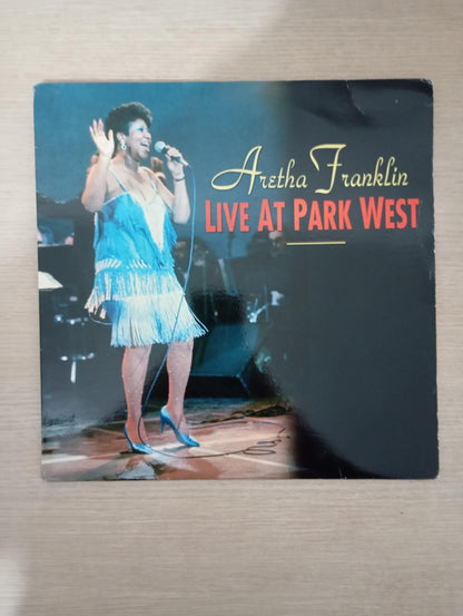 LD LaserDisc Aretha Franklin Live At Park West Importado