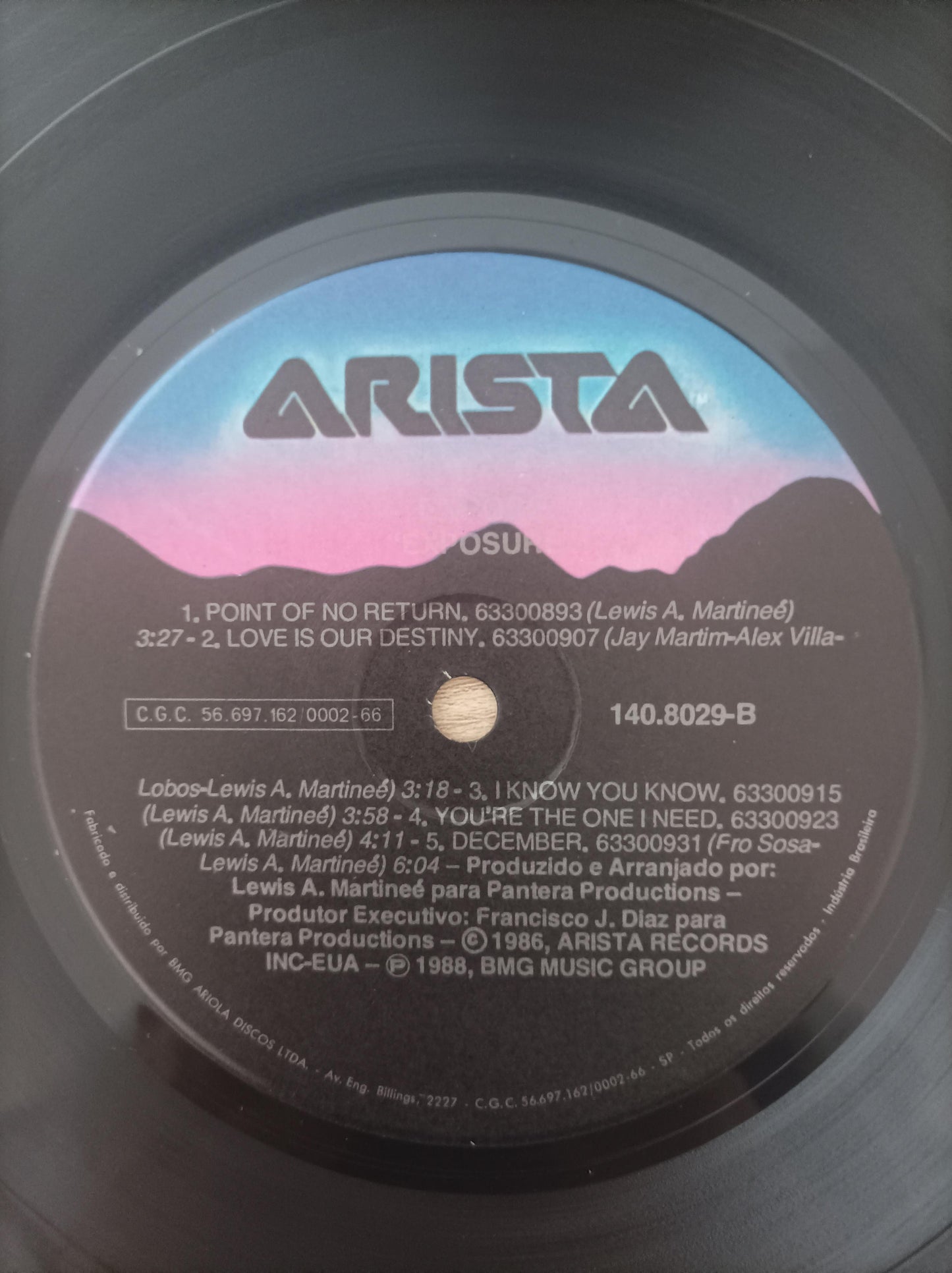 Lp Vinil Exposé Exposure