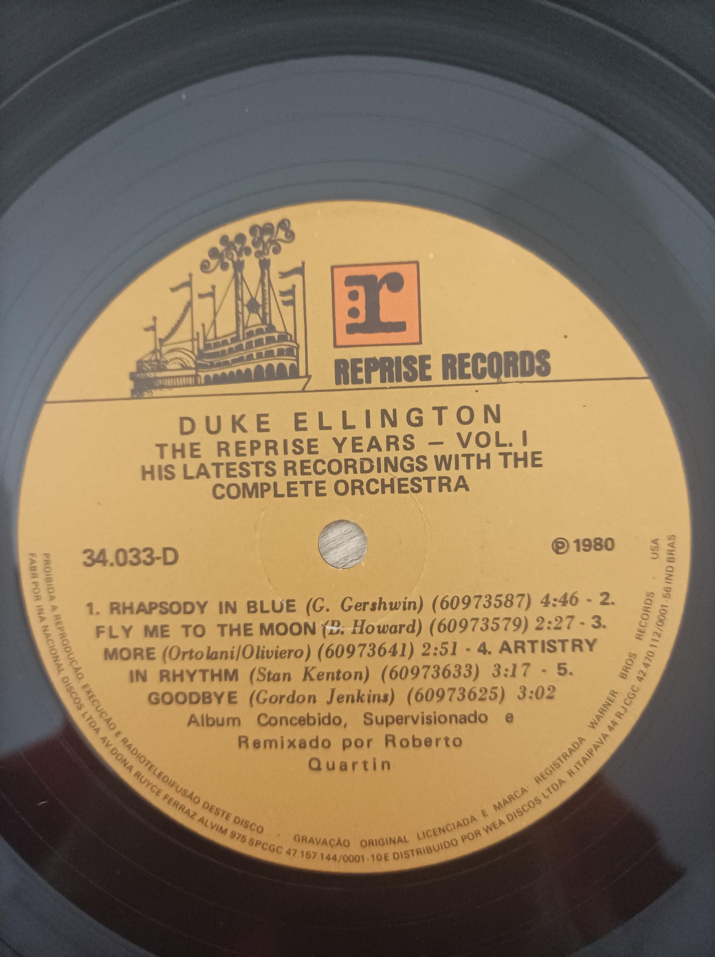 Lp Vinil Duke Ellington The Reprise Years 1962-1967 Duplo