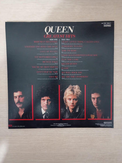 Lp Vinil Queen Greatest Hits Com Encarte, Leia