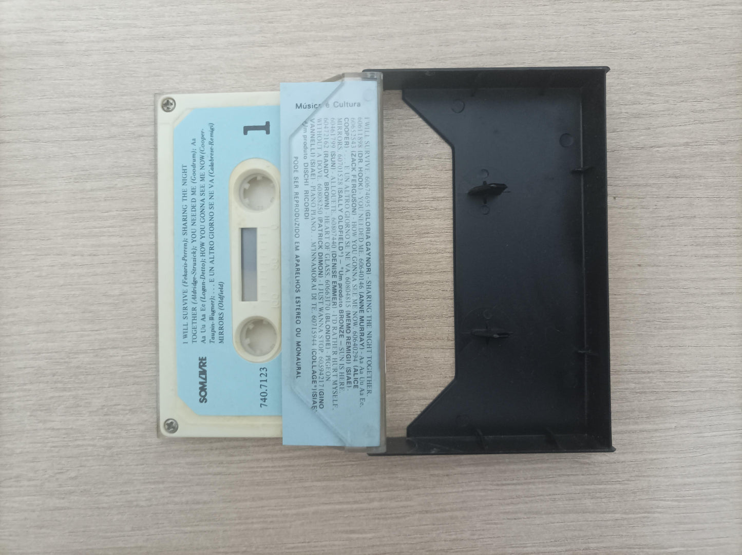 Fita K7 Cassete Pai Herói Internacional