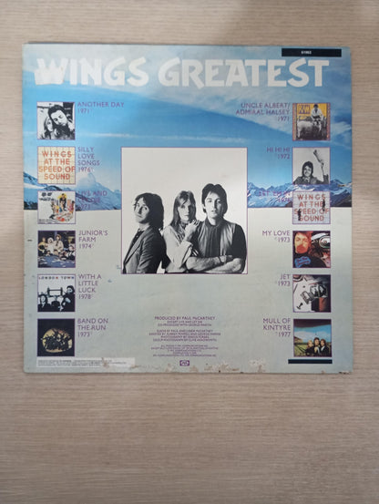 Lp Vinil Wings Greatest Com Encarte