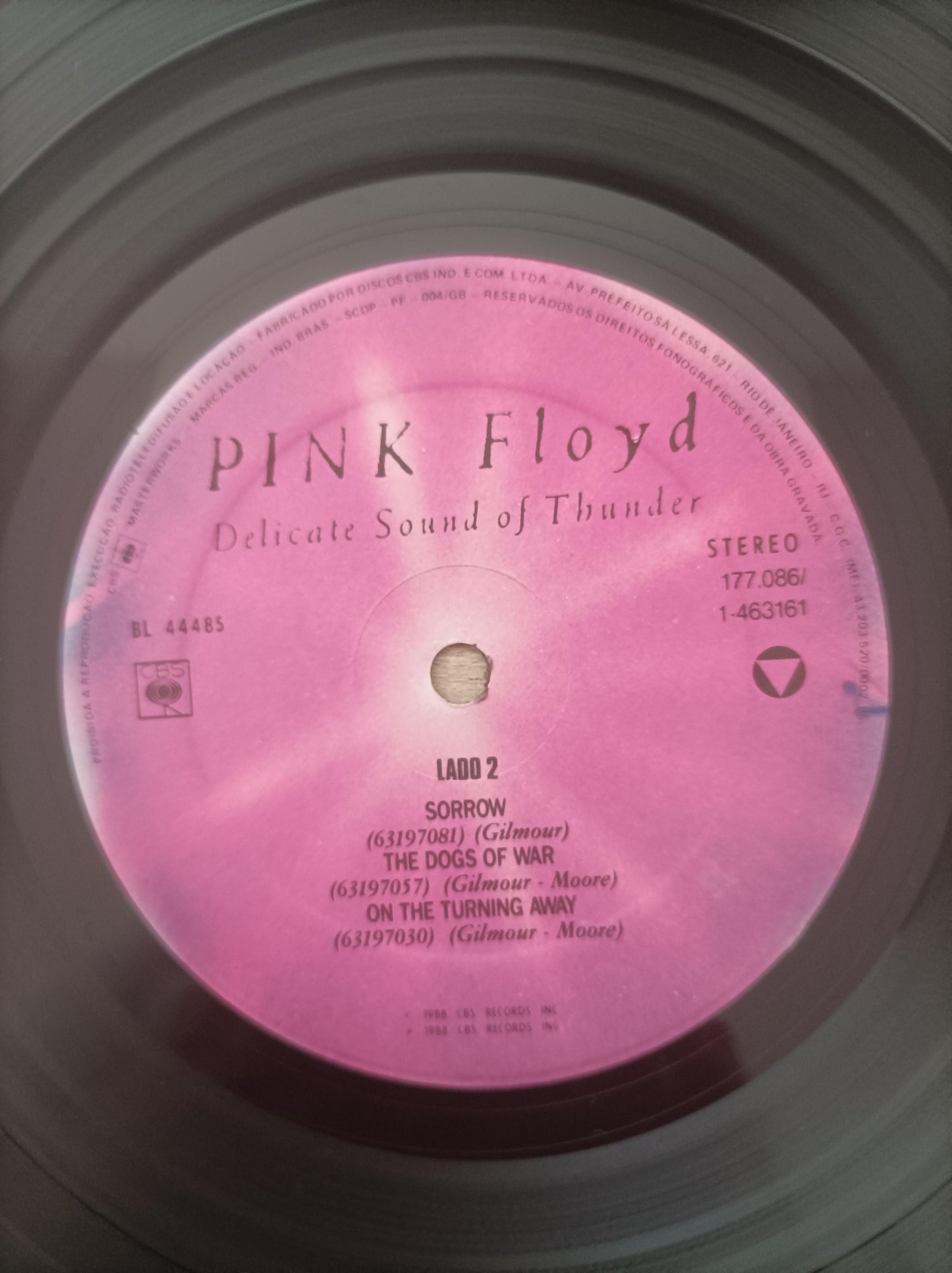 Lp Vinil Pink Floyd Delicate Sound Of Thunder Duplo Encartes