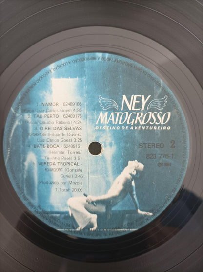 Lp Vinil Ney Matogrosso Destino De Aventureiro Com Encarte