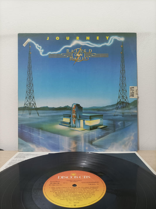 Lp Vinil Journey Raised On Radio Com Encarte