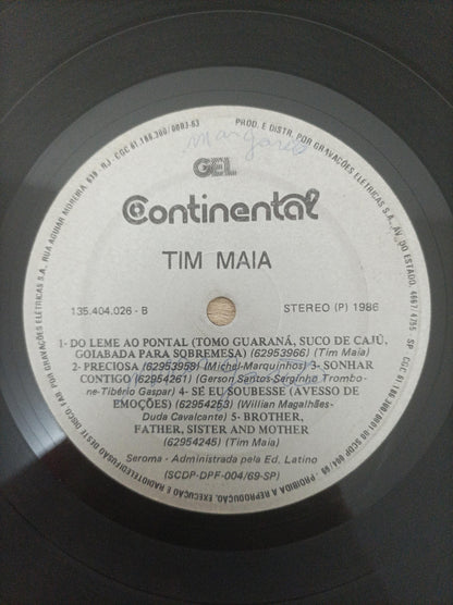 Lp Vinil Tim Maia 1986
