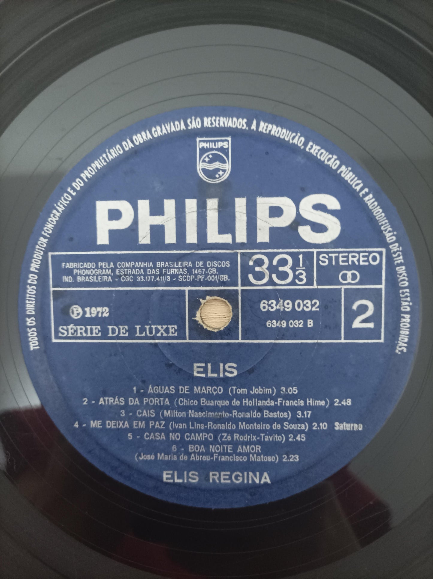 Lp Vinil Elis Regina 1972 Capa Dupla
