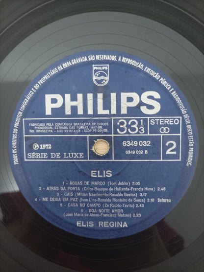 Lp Vinil Elis Regina 1972 Capa Dupla
