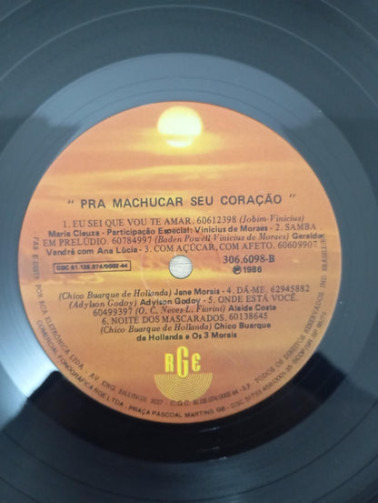 Lp Vinil Compilado Prá Machucar Seu Coração