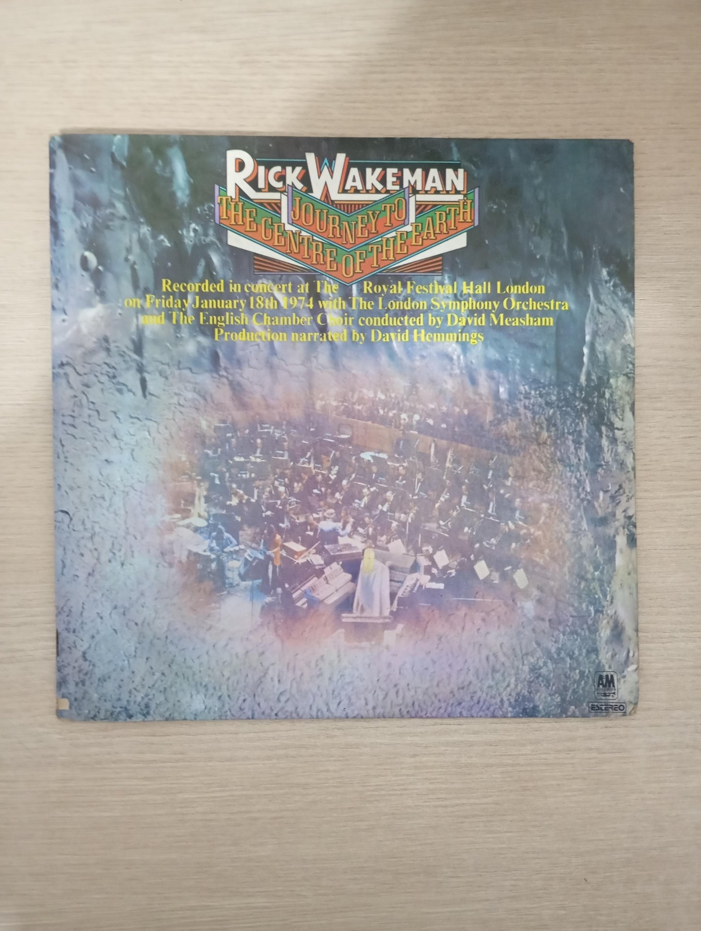 Disco Vinil Journey To The Centre Of The Earth Rick Wakeman
