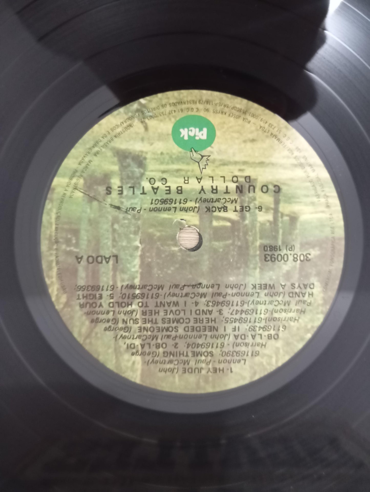 Lp Vinil The Beatles Hits In Country Style