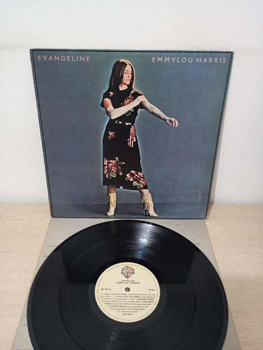 Disco Vinil Evangeline Emmylou Harris Com Encarte A