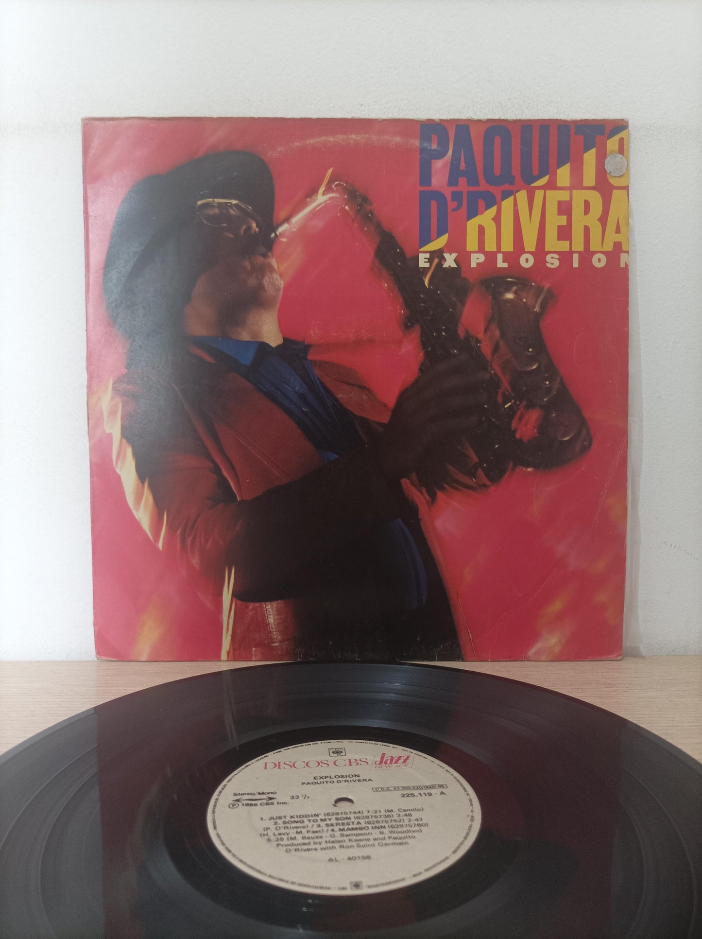 Lp Vinil Paquito D'Rivera Explosion