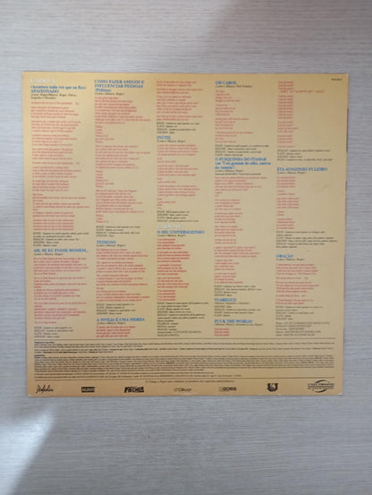 Lp Vinil Ultraje A Rigor Ó! Com Encarte