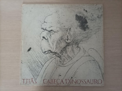 Disco Vinil Cabeça Dinossauro Titãs Capa Dupla A