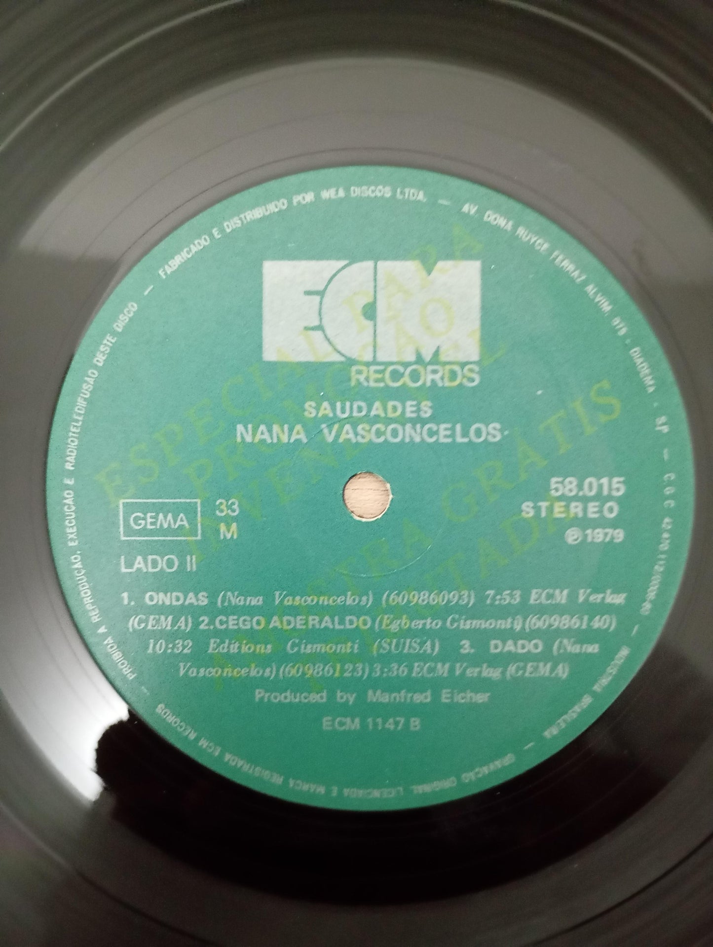 Lp Vinil Naná Vasconcelos Saudades