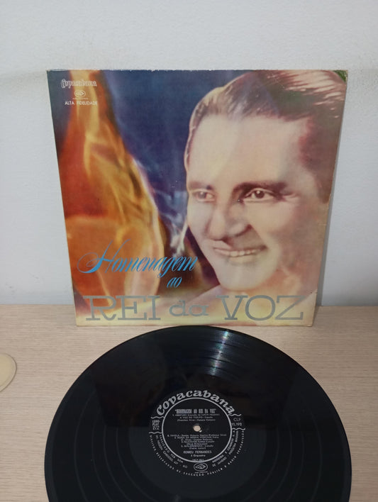 Lp Vinil Romeu Fernandes Homenagem Ao Rei Da Voz