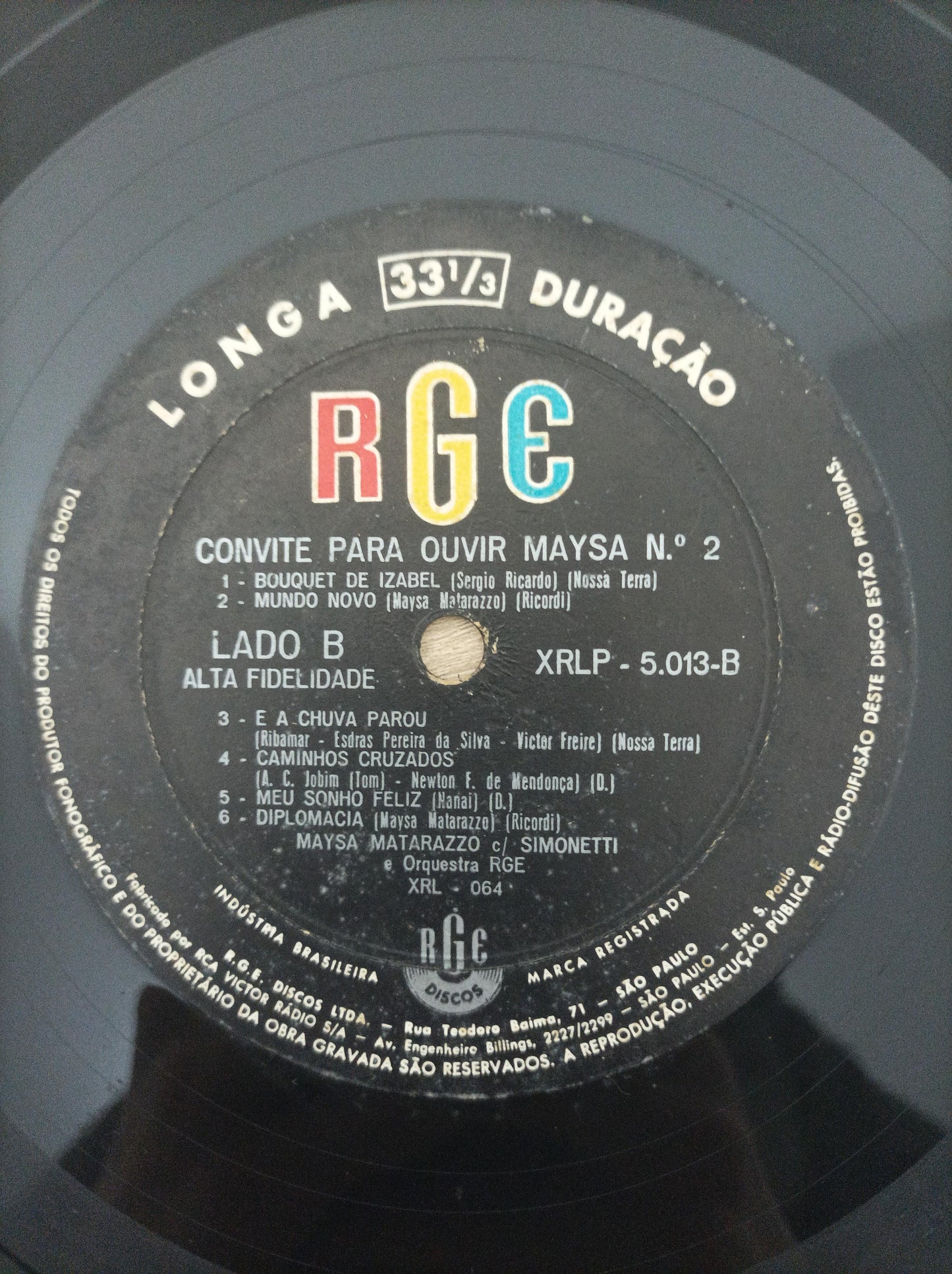 Lp Vinil Maysa Matarazzo Convite Para Ouvir Maysa N.º 2