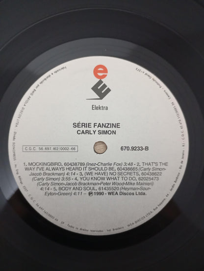 Lp Vinil Carly Simon The Best Of Carly Simon Com Encarte