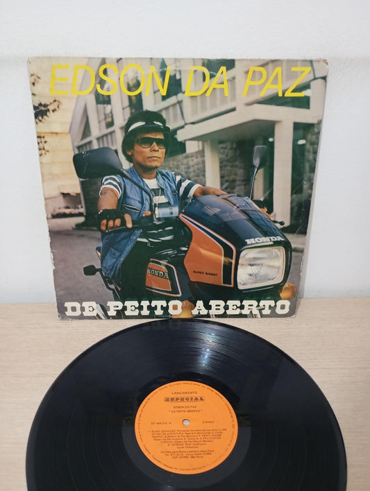 Lp Vinil Edson Da Paz De Peito Aberto