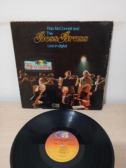 Lp Vinil Rob McConnell And The Boss Brass Live in Digital
