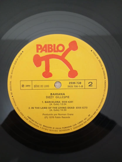 Lp Vinil Dizzy Gillespie Bahiana Duplo