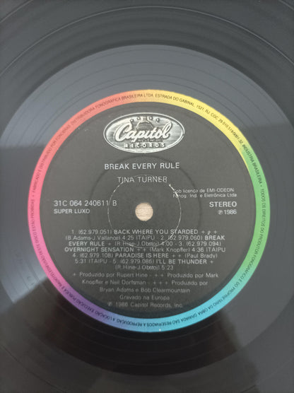 Lp Vinil Tina Turner Break Every Rule