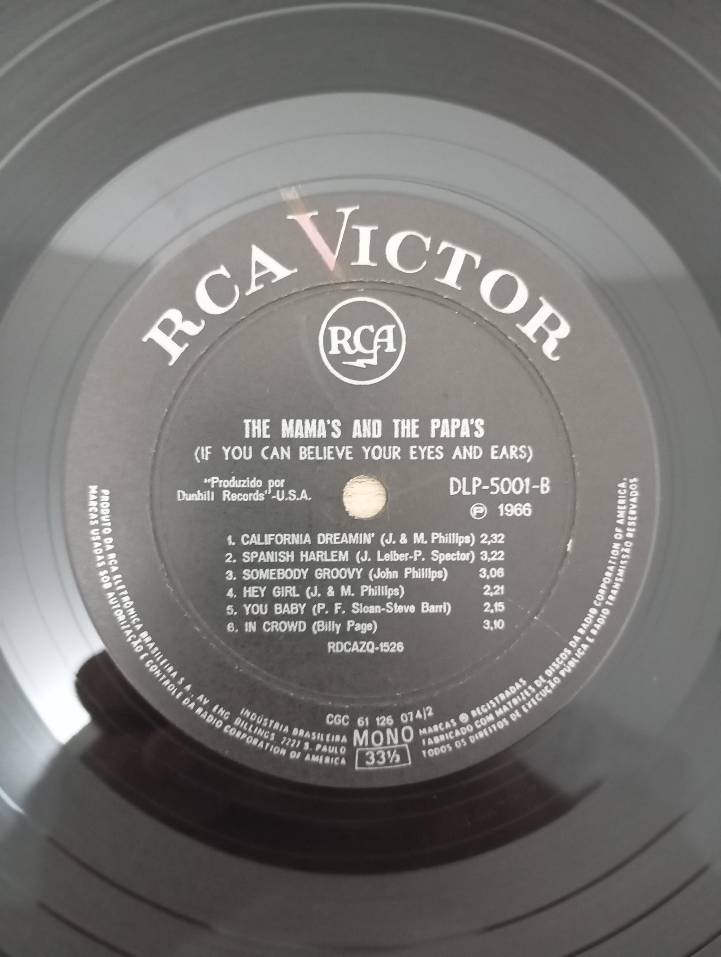 Lp Vinil The Mamas & The Papas If You Can Believe Eyes Ears