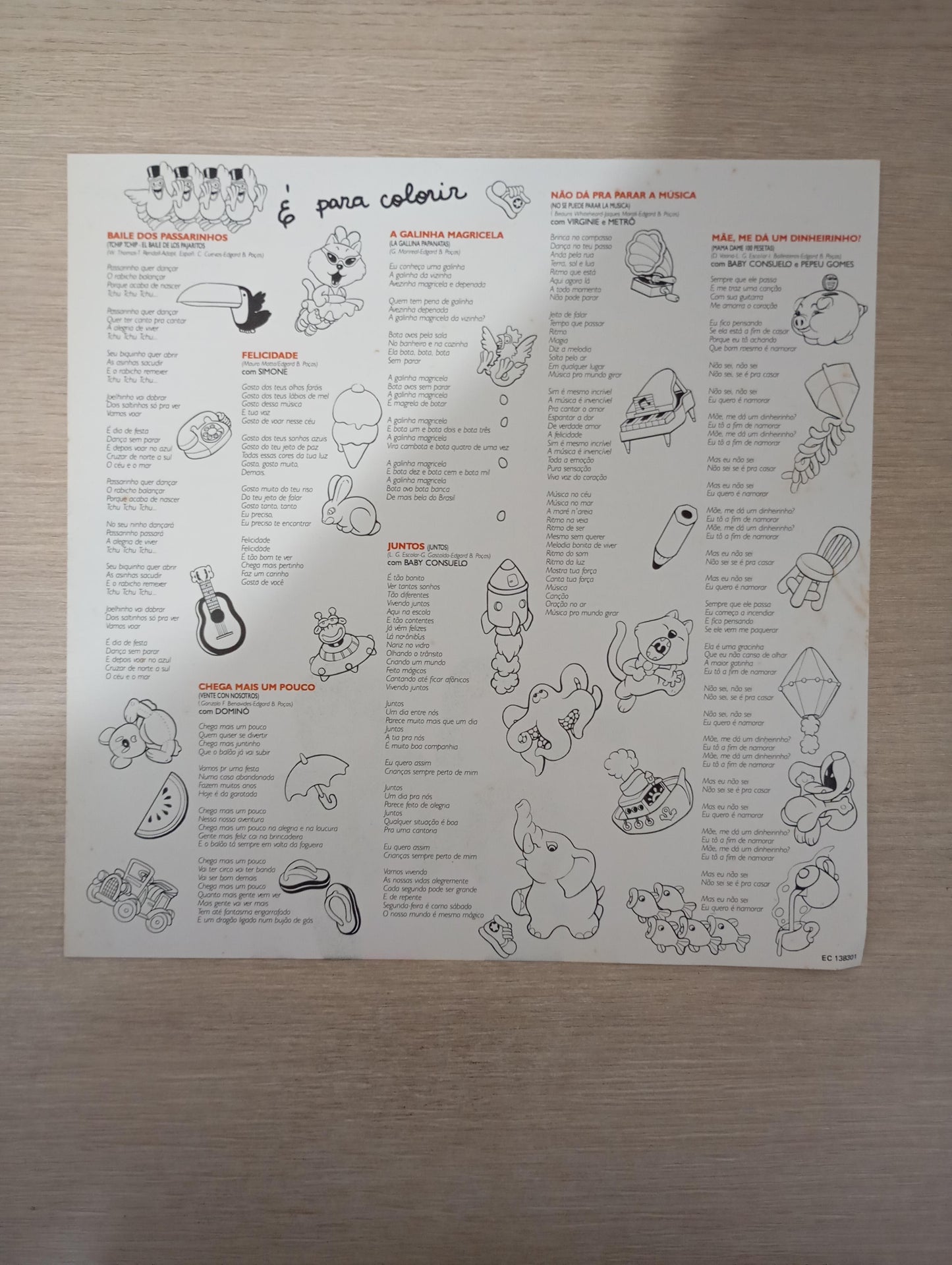 Lp Vinil A Turma Do Balão Mágico Grandes Sucessos C Encarte