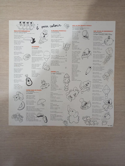 Lp Vinil A Turma Do Balão Mágico Grandes Sucessos C Encarte