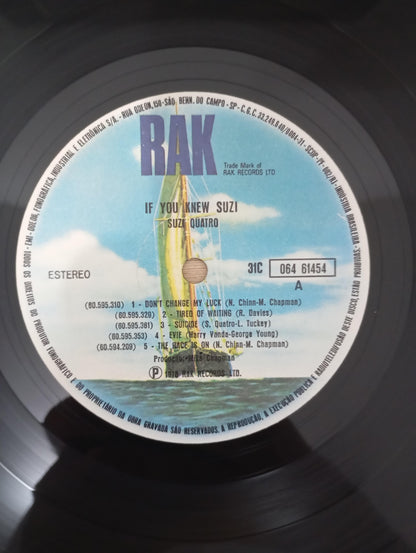 Lp Vinil Suzi Quatro If You Knew Suzi...