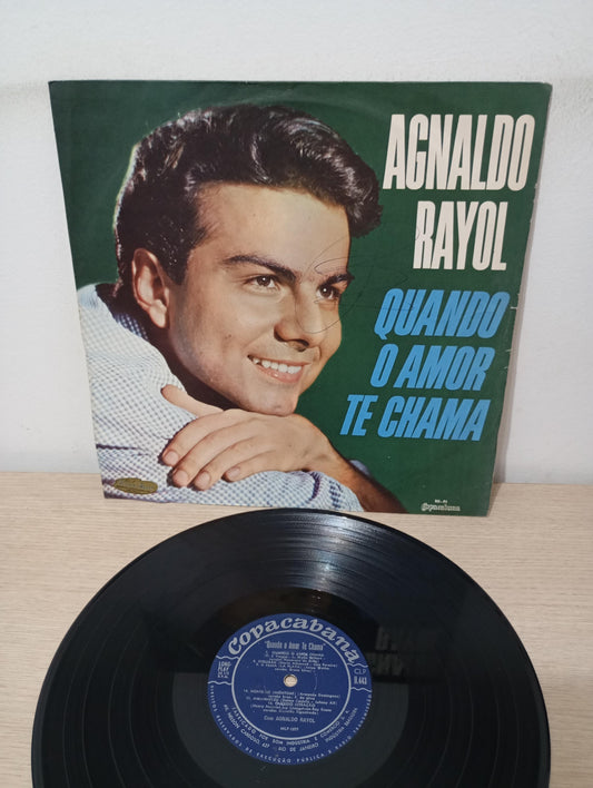 Lp Vinil Agnaldo Rayol Quando O Amor Te Chama