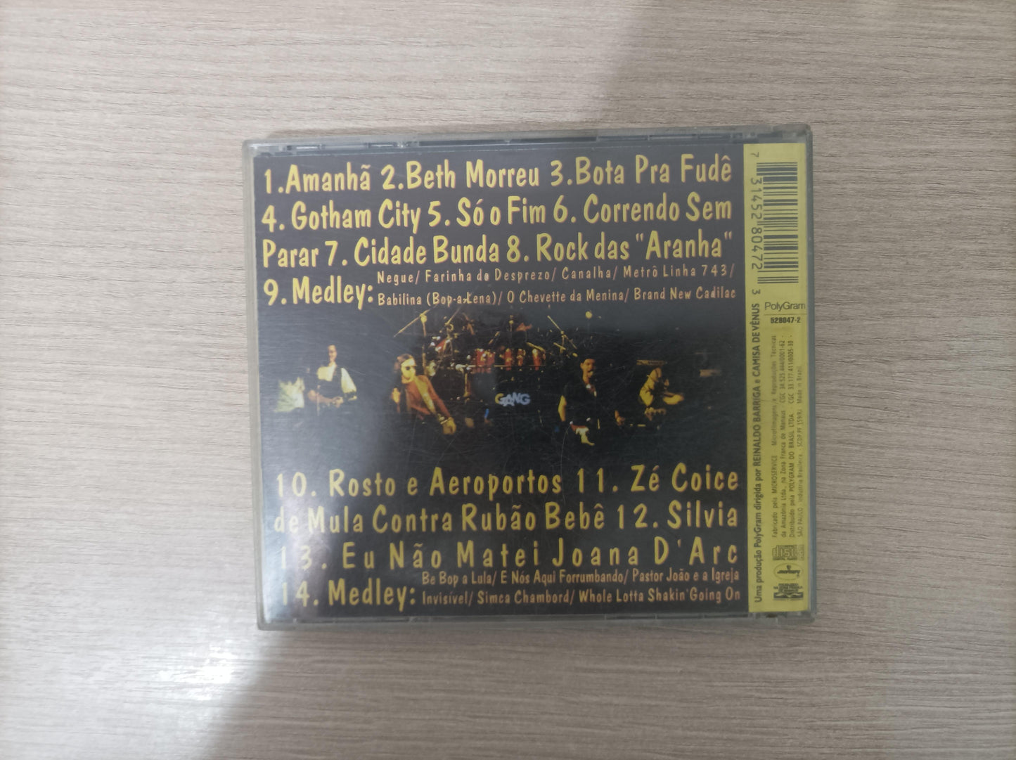 CD Camisa De Vênus Ao Vivo - Plugado!