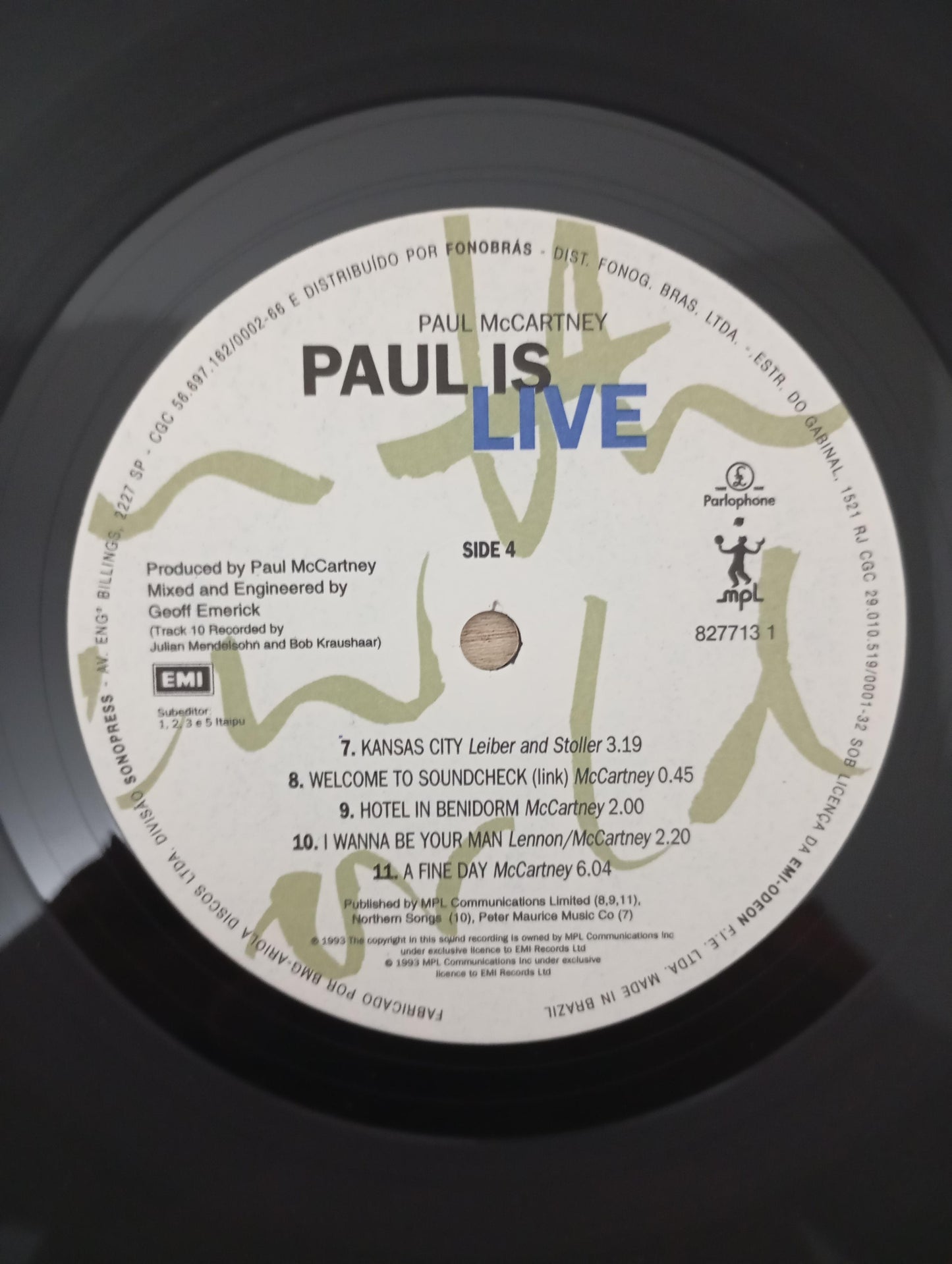 Lp Vinil Paul McCartney Paul Is Live Duplo Com Encartes