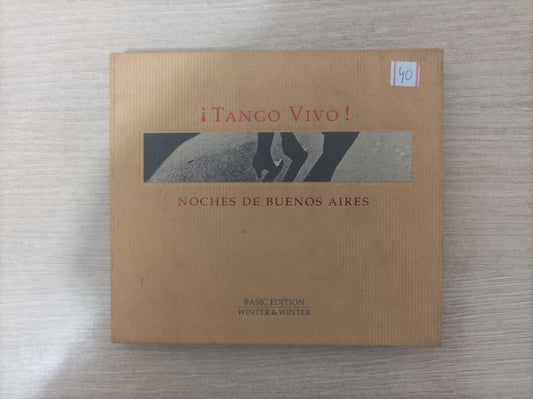 CD Tango Vivo Noches de Buenos Aires Importado