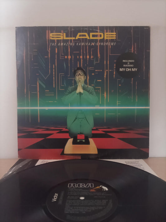 Lp Vinil Slade The Amazing Kamikaze Syndrome Com Encarte