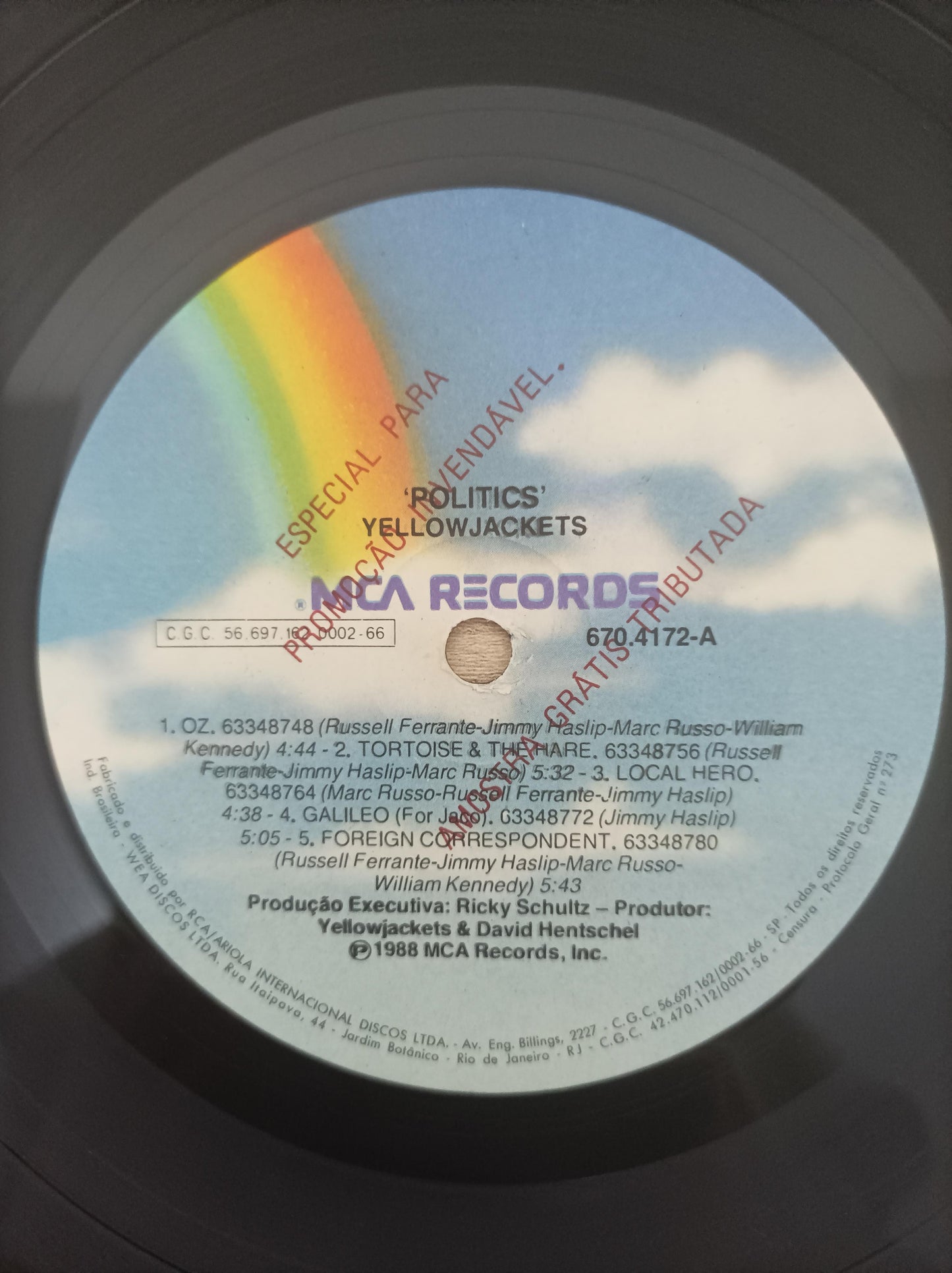 Lp Vinil Yellowjackets Politics
