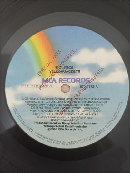 Lp Vinil Yellowjackets Politics