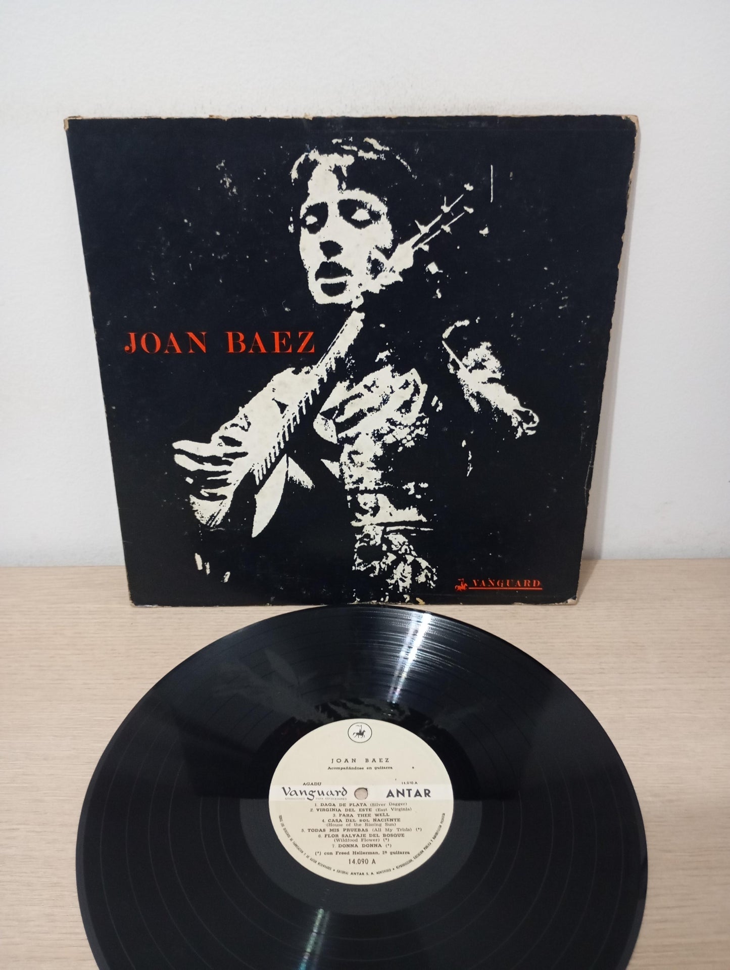 Lp Vinil Joan Baez 1960 Importado Uruguai